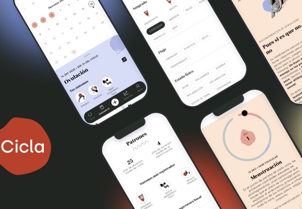 Cicla: the menstrual cycle knowledge app created by women's header image