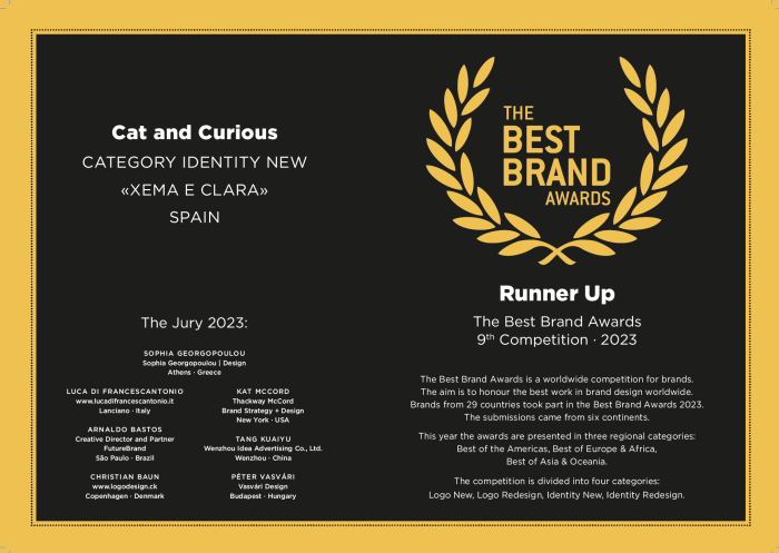 Subcampiona nos The Best Brand Awards!!