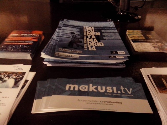 Makusi.tv en el festival Documenta-Madrid